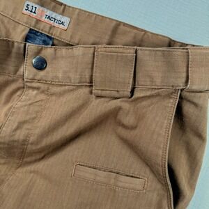 5.11 Tactical Stryke Pants Men 34x36 (34x35) Coyote Brown Cargo Ripstop Military